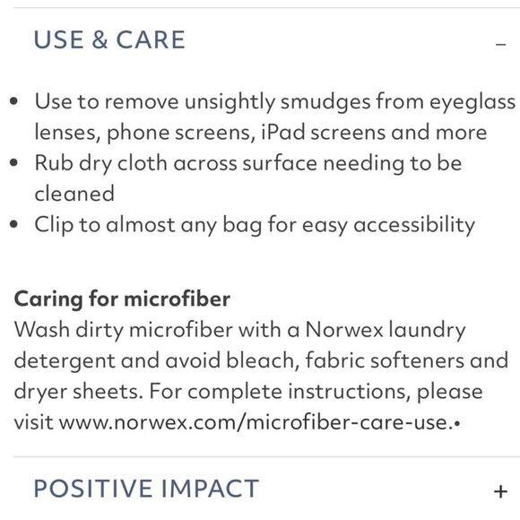 Norwex Pewter Optic Scarf NWT - Picture 12 of 12